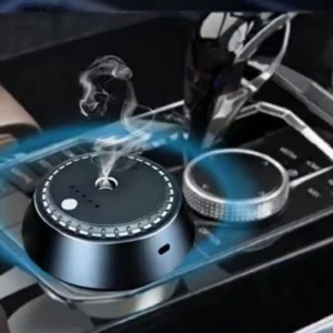 Luxury Portable Smart Car Air Freshener Purifying Perfume Aromatherapy Diffuser.