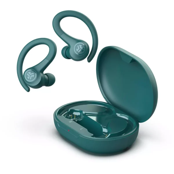 JLab Go Air Sport True Wireless Bluetooth Earbuds-Teal