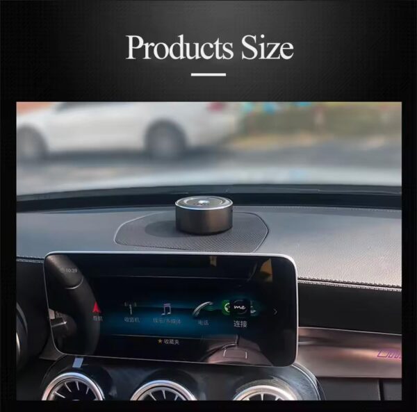 Luxury Smart Rechargeable Car Air Freshener Purifying Aroma Diffuser with Colgne
