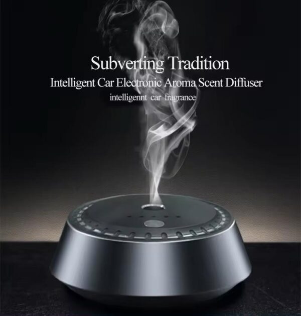 Luxury Portable Smart Car Air Freshener Purifying Perfume Aromatherapy Diffuser.